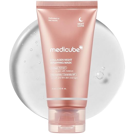 Medicube Collagen Overnight Wrapping Peel Off Facial Mask (Pack of 2)